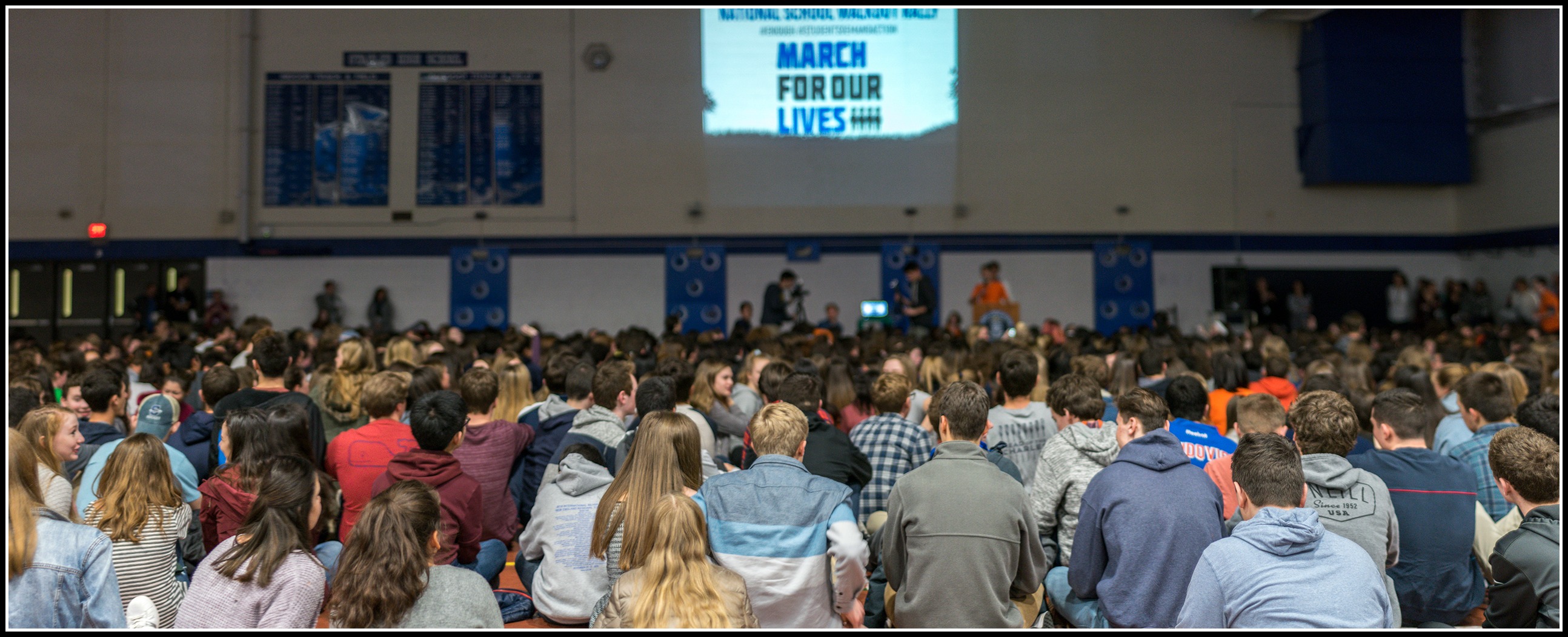 Staples, Middle Schools Observe Walkout Day; Nursery School Celebrates