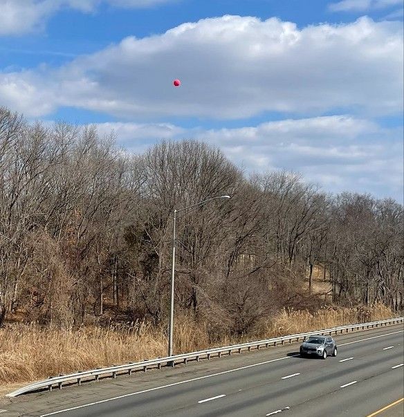 Cell Tower Balloon Test: How High Is 124 Feet? | 06880